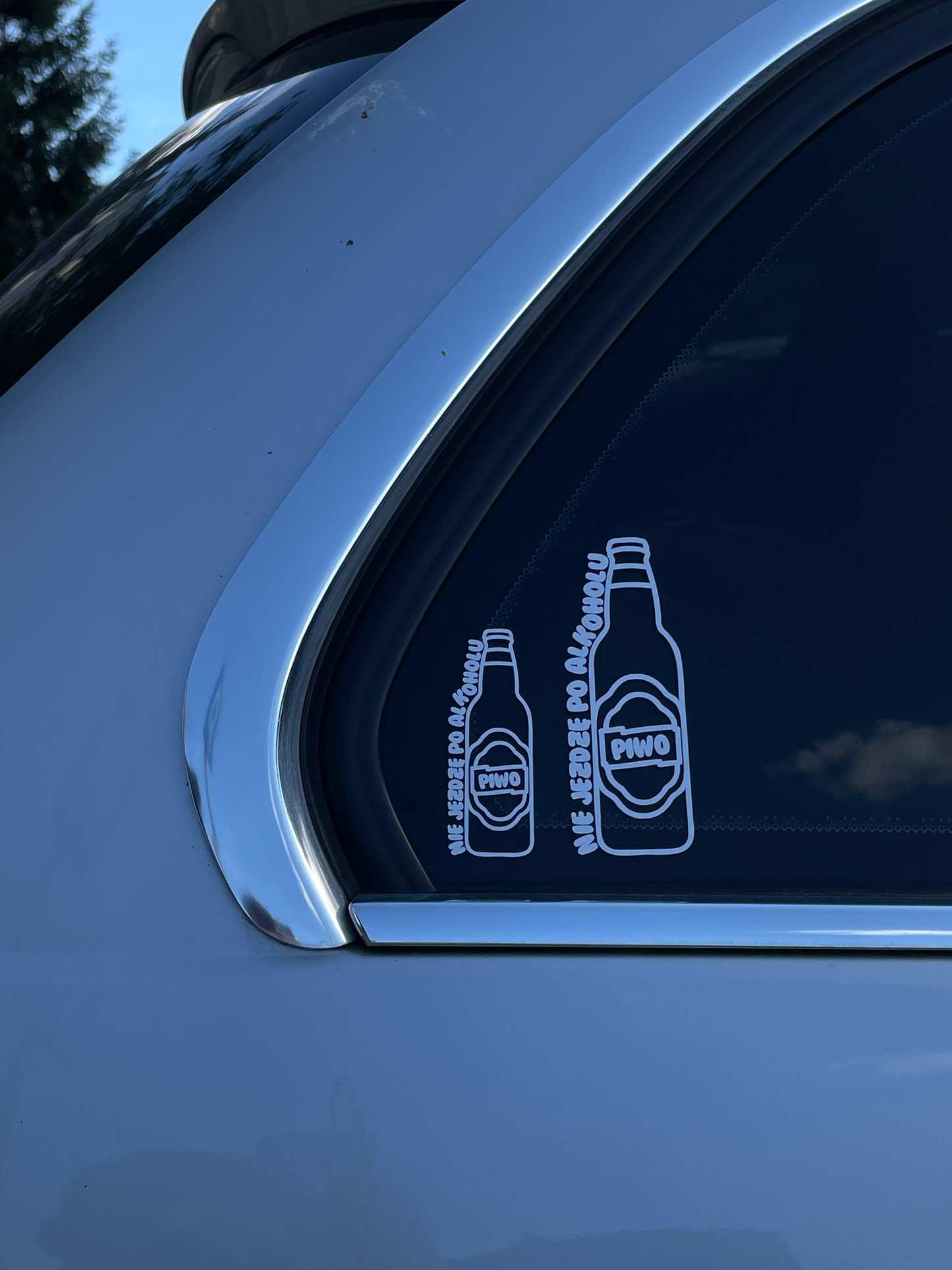 NIE JEŻDZĘ PO ALKOHOLU - TRANSPARENT