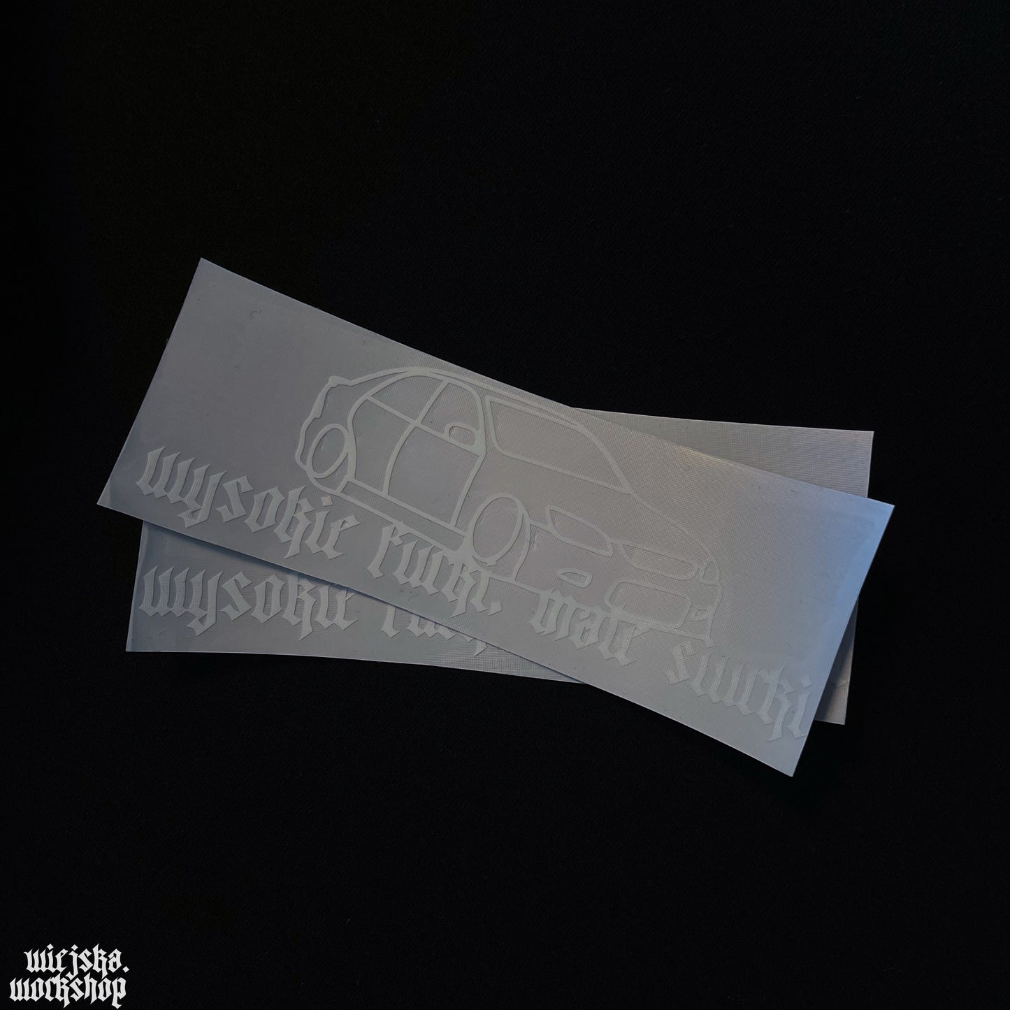 WYSOKIE FURKI, MAŁE SIURKI - TRANSPARENT