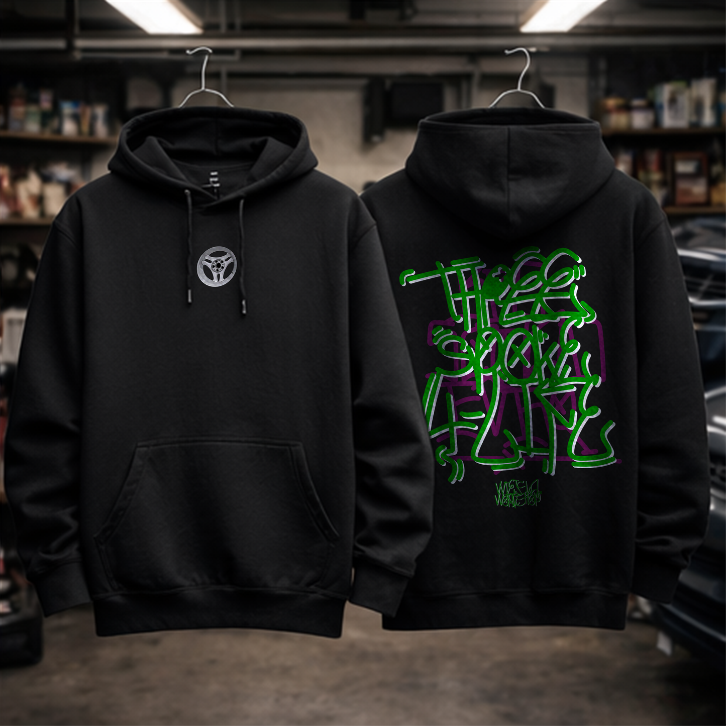 HOODIE - THREE SPOKE 4LIFE