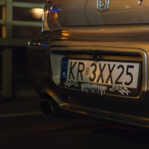 PREORDER - wiejska.workshop - REGISTRATION PLATE FRAME