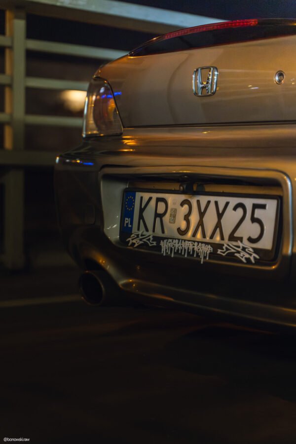 wiejska.workshop - REGISTRATION PLATE FRAME