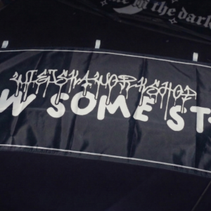 flaga nobori show some style banner jdm drift dekoracja garażu graffiti